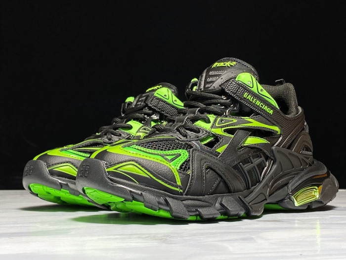 BALENGA SNEAKER TESS.S.GOMMA 4.0 BLACK GREEN 568614 W2GN2 85701