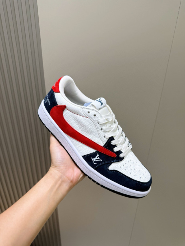 Travis Scott x Air Jordan 1 Low OG x LV DM1-102