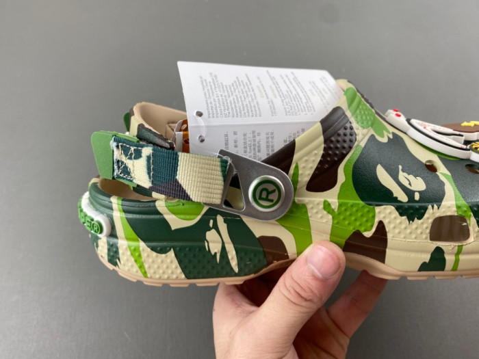 BAPE x Crocs Classic Clog