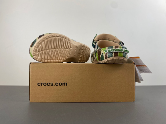 BAPE x Crocs Classic Clog