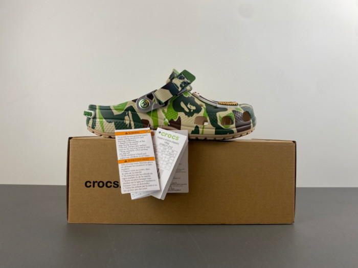BAPE x Crocs Classic Clog