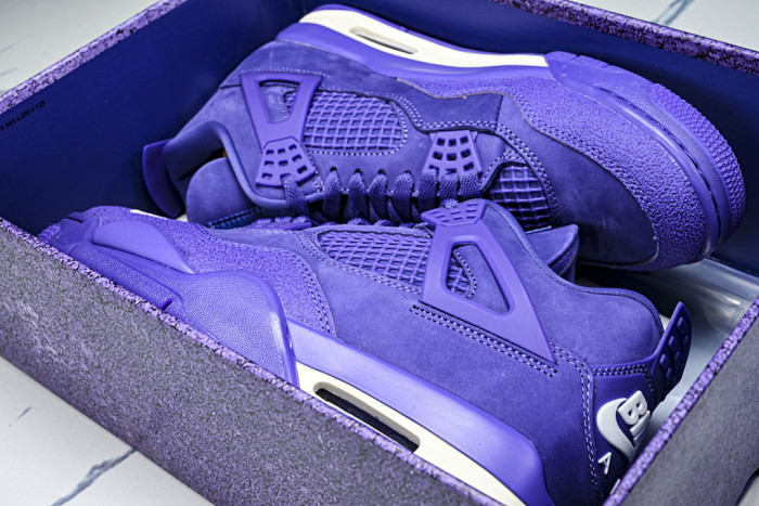 Nigel Sylvester x Air Jordan 4 Retro "Blue" HF4340-400