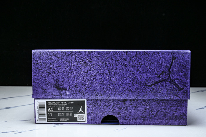 Nigel Sylvester x Air Jordan 4 Retro "Blue" HF4340-400