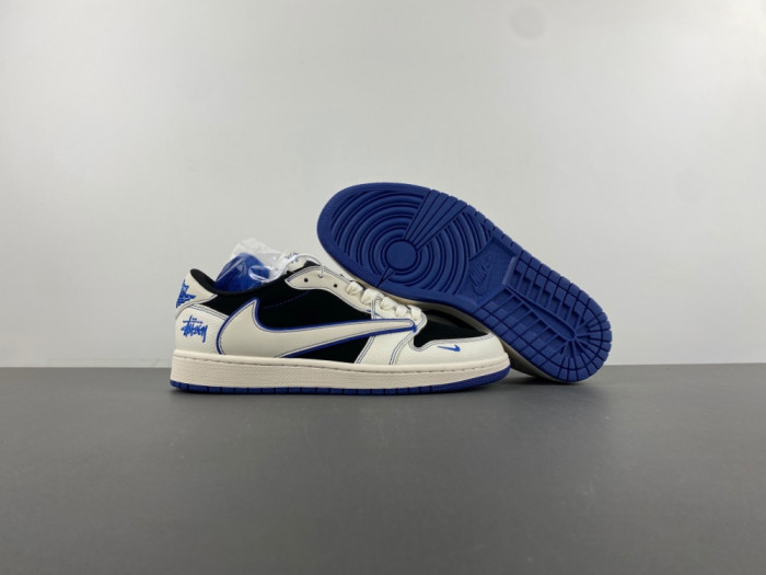 Fragment x Travis Scott x Air Jordan 1 Low x Supreme SJ2068-127