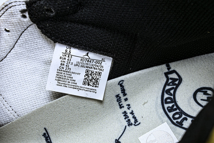 fragment Design x Union x Air Jordan 1 IO7847-002