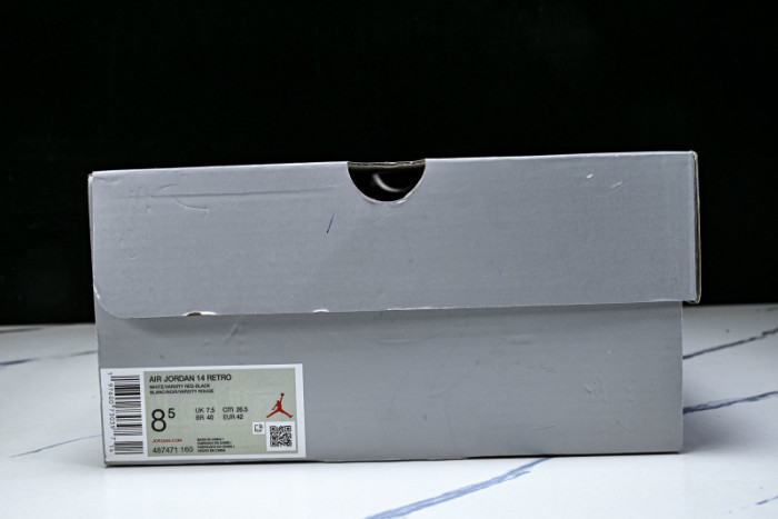 Air Jordan 14 “Black Toe” 487471-160