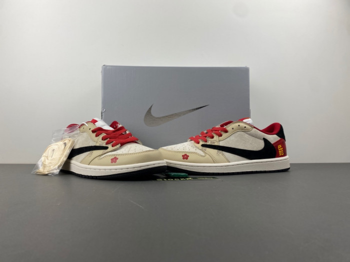 Travis Scott x Fragment Design x Air Jordan 1 Low DM7866-077