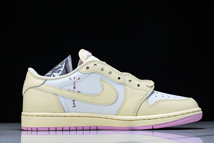 Air Jordan 1 Retro Low OG SP Travis Scott Shy Pink IQ7604-101