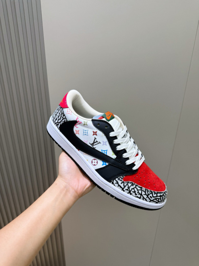 Travis Scott x Air Jordan 1 Low OG x LV DM1-103