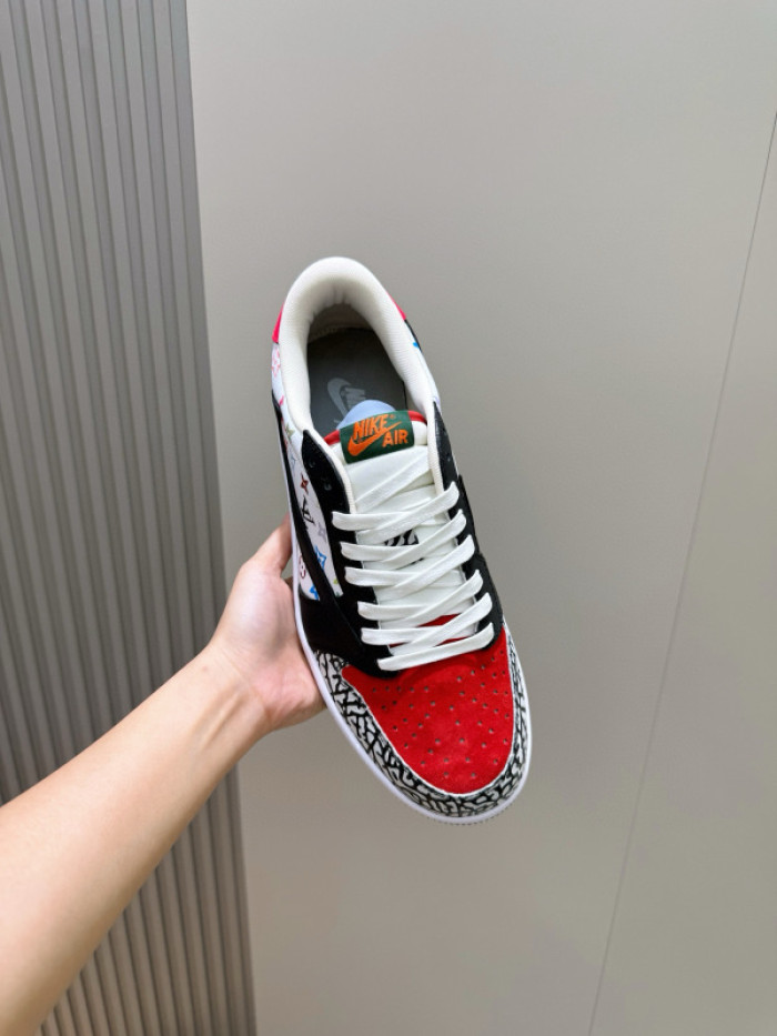 Travis Scott x Air Jordan 1 Low OG x LV DM1-103