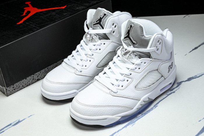 Air Jordan 5 OG "White Metallic" HQ7978-103