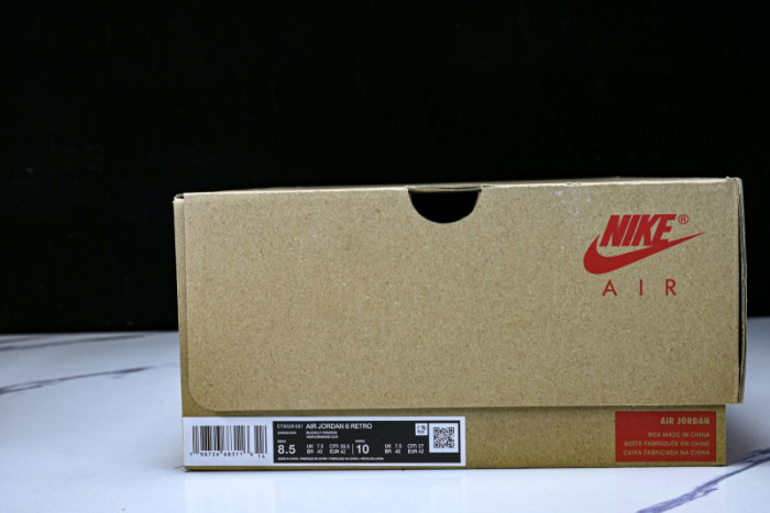 Air Jordan 6 “Reverse Infrared” CT8529-001